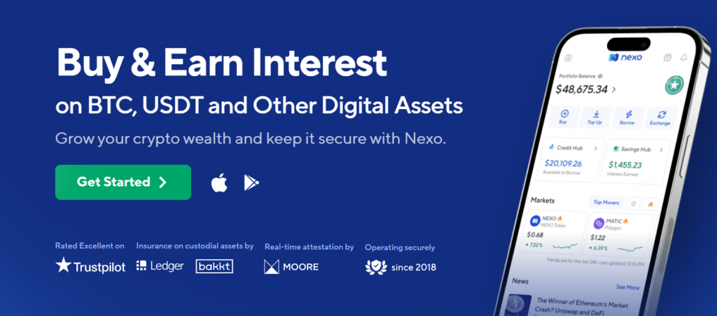 nexo - Highest APY Crypto Staking Platforms
